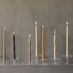 Twisted Tapered Candles | Set of 4 | Warm