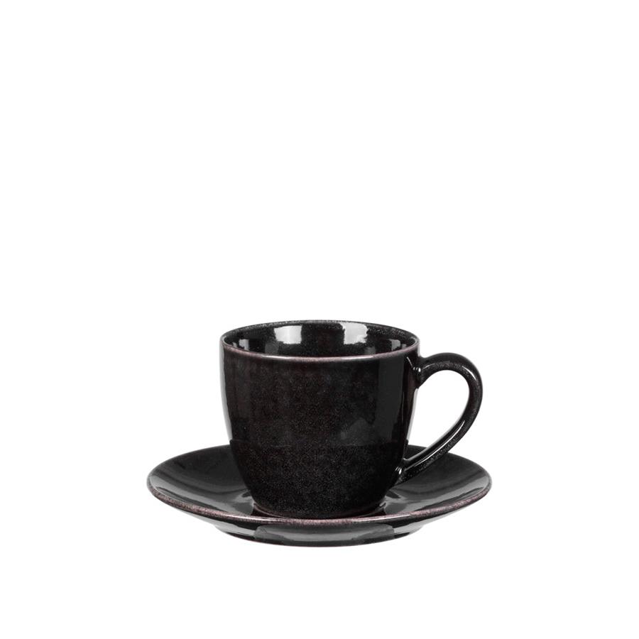 Cup with Saucer | Nordic Coal