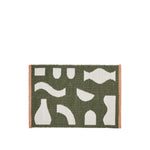 Ceres Door Mat | Green + Off White