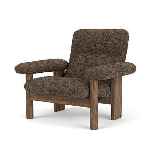 Brasilia Lounge Chair | Sheepskin | Various Colours + Wood Finishes