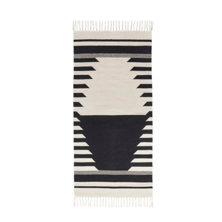 Iselin Rug | L200 | Black + Off White