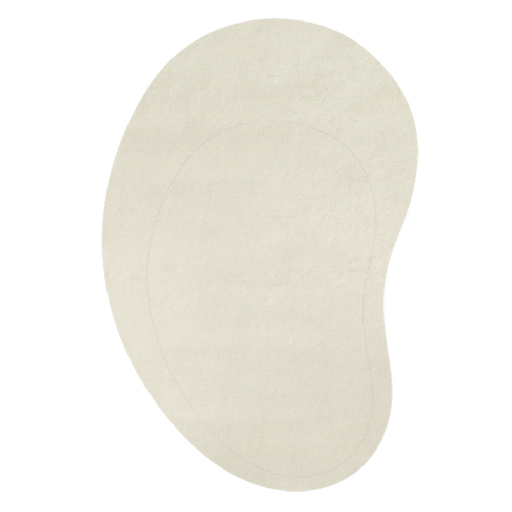 Residue Wool Rug | Bone White | Various Sizes