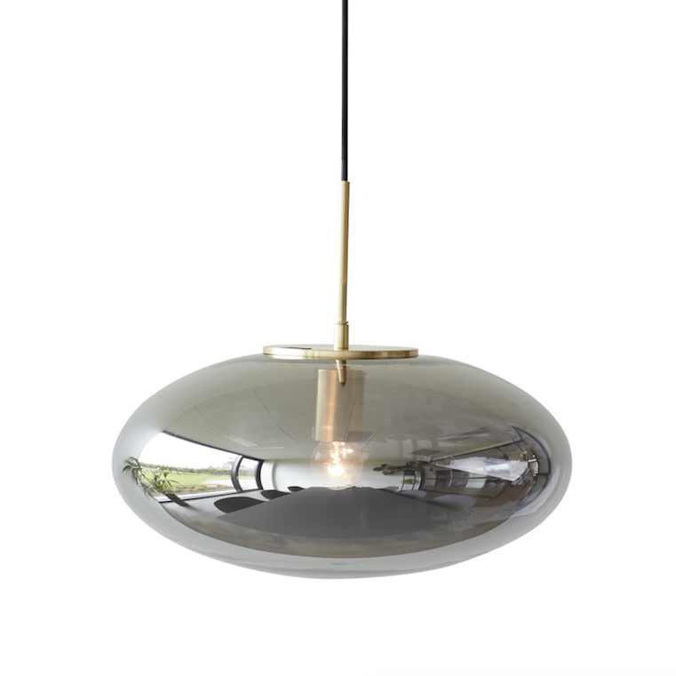 Reflect Pendant Ellipse | Smoked