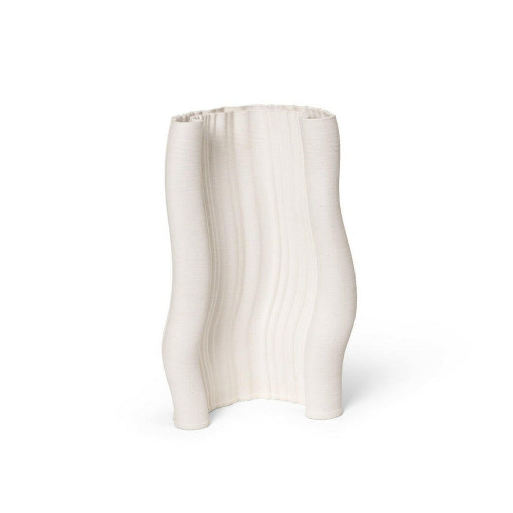 Moire Vase | Large | Off White